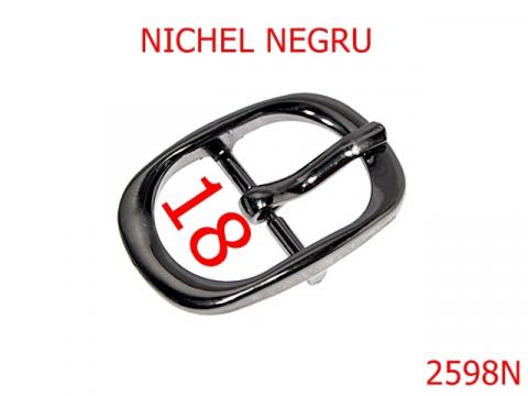 Catarama 18 mm nichel negru 7A7 7K3 2598N de la Metalo Plast Niculae & Co S.n.c.