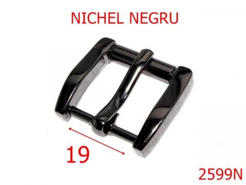 Catarama 19 mm nichel negru 7A8 7K3 2599N de la Metalo Plast Niculae & Co S.n.c.