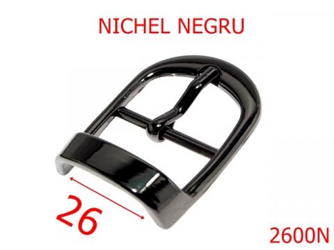 Catarama 26 mm nichel negru 7A7 7I3 2600N de la Metalo Plast Niculae & Co S.n.c.