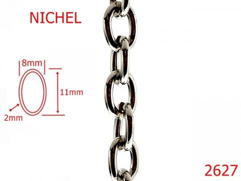 Lant 8x11 mm 2 nichel 7I2 2627 de la Metalo Plast Niculae & Co S.n.c.