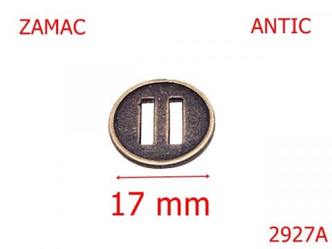 Nasture 17 mm antic 15A8 2G8 2927A de la Metalo Plast Niculae & Co S.n.c.