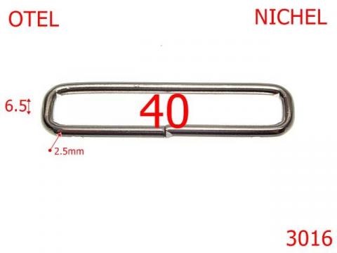 Inel dreptunghiular 40 mm 2.5 nichel 3L5 3016 de la Metalo Plast Niculae & Co S.n.c.