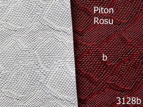Piele artificiala Piton 1.4 ML rosu 3128b de la Metalo Plast Niculae & Co S.n.c.