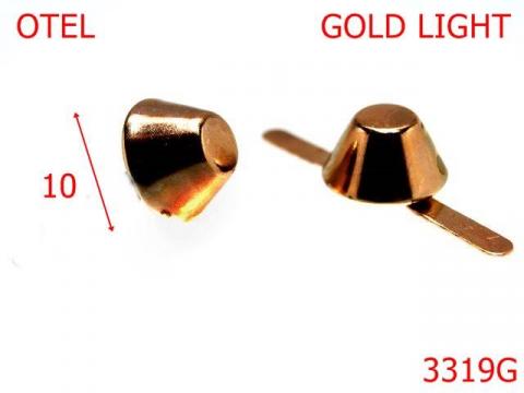 Cuie fund 10 mm gold light 4G6/4H5 3319G de la Metalo Plast Niculae & Co S.n.c.