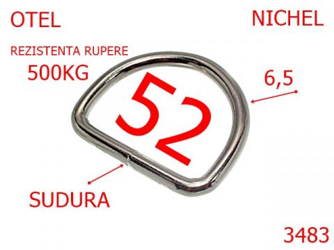 Inel D 52 mm 3483 de la Metalo Plast Niculae & Co S.n.c.