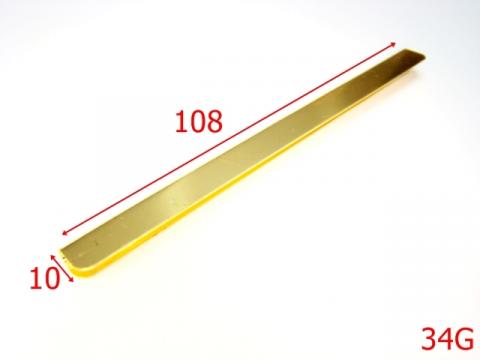 Margine ornamentala 108 mm gold 3L1 S35 34G