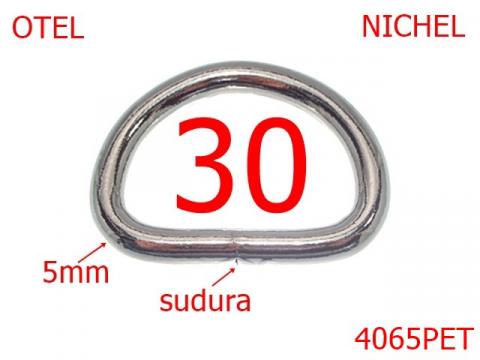 Inel D sudat 30 mm 5 nichel AO20, 4065PET de la Metalo Plast Niculae & Co S.n.c.