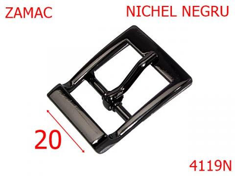 Catarama poseta 20 mm nichel 4119N de la Metalo Plast Niculae & Co S.n.c.
