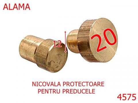 Nicovala protectoare 20 mm alama 4575 de la Metalo Plast Niculae & Co S.n.c.