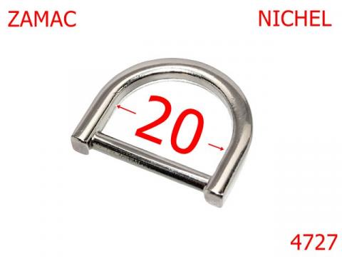 Inel D turnat pentru marochinarie 4727 de la Metalo Plast Niculae & Co S.n.c.
