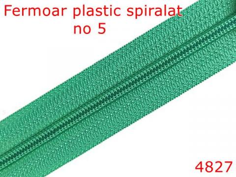 Fermoar plastic spiralat pentru confectii 4827 de la Metalo Plast Niculae & Co S.n.c.