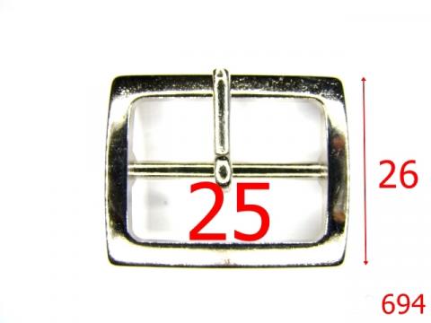 Catarama 25 mm nichel 6C5 6i7 6D1 T20 694 de la Metalo Plast Niculae & Co S.n.c.