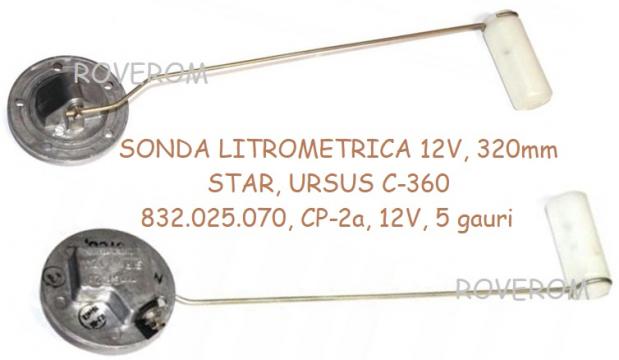 Sonda litrometrica Star, Ursus C-360, 12V, 320mm, 5 gauri