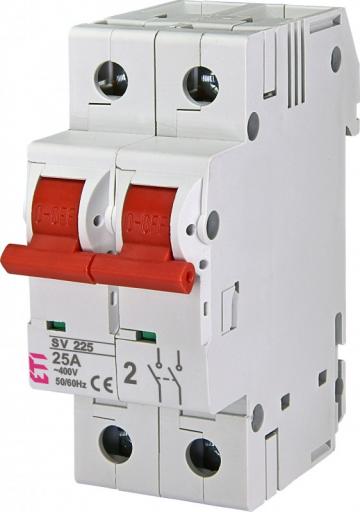 Comutator, separator integrat SV 225 2p 25A, eti de la Evia Store Consulting Srl