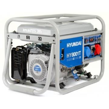 Generator de curent Hyundai, putere maxima 7,5 kV HY-8001T