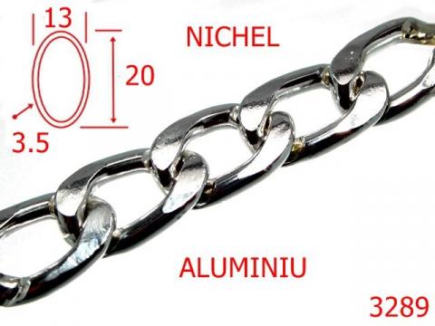 Lant aluminiu 13 mm 3.5 nichel 3289 de la Metalo Plast Niculae & Co S.n.c.
