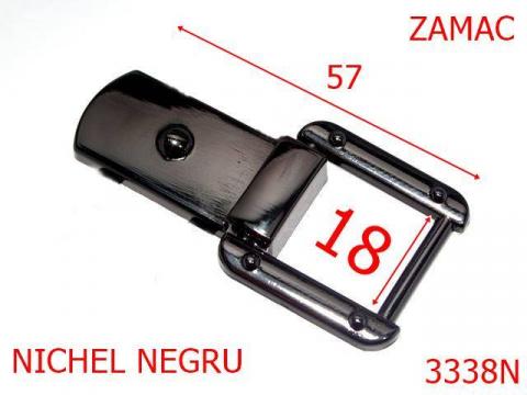 Sustinator maner poseta 18 mm nichel 3338N de la Metalo Plast Niculae & Co S.n.c.