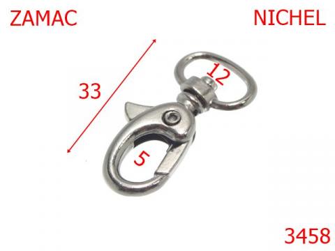 Carabina poseta 12 mm nichel 5H9 5E3 3458 de la Metalo Plast Niculae & Co S.n.c.