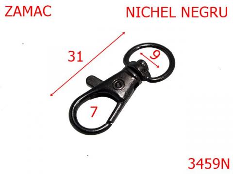 Carabina poseta 9 mm nichel negru 5N8 5A8 5A7 3459N de la Metalo Plast Niculae & Co S.n.c.