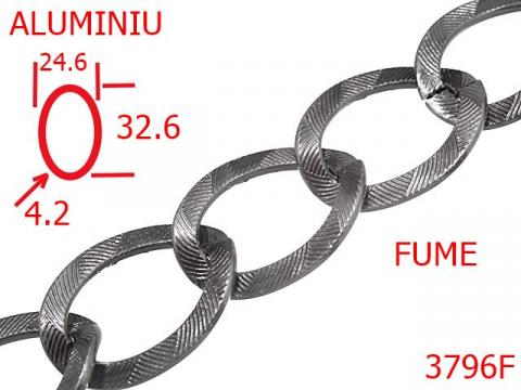 Lant aluminiu 24 mm 4.2 fume 13K15/13L18 3796F