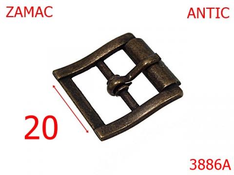 Catarama 20 mm 20 mm antic 6K5 7F3 7F2 7F2 1B5 3886A de la Metalo Plast Niculae & Co S.n.c.