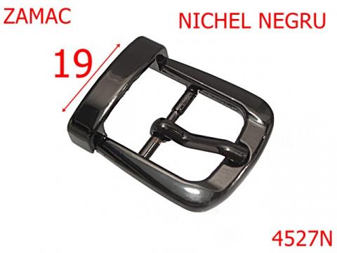 Catarama cu punte pentru poseta 19 mm zamac nichel 4527N de la Metalo Plast Niculae & Co S.n.c.