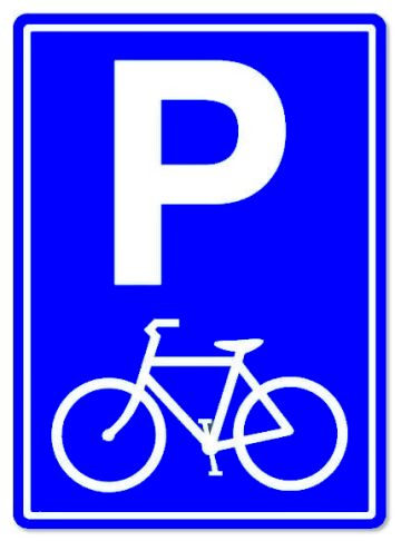 Indicator pentru parcare biciclete
