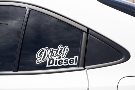 Sticker auto - Dirty Diesel de la Elvis Fit Enterprises Srl