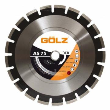 Disc diamantat asfalt 450 mm AS75 Golz de la Full Shop Tools Srl