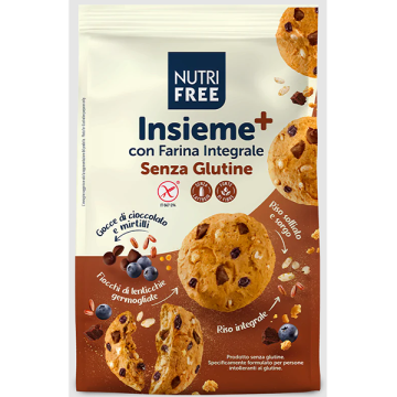 Biscuiti Insieme+ cu faina integrala fara gluten, 250g de la Naturking Srl