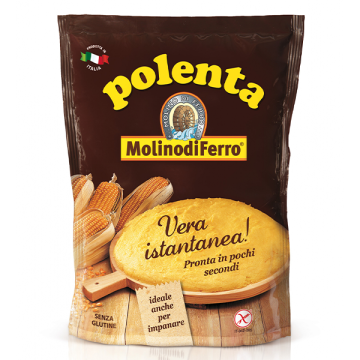 Malai fara gluten Polenta  500g Molinodiferro