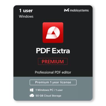 Licenta PDF Extra Premium, 1 utilizator, pentru PC, 1 an de la Digital Content Distribution LTD