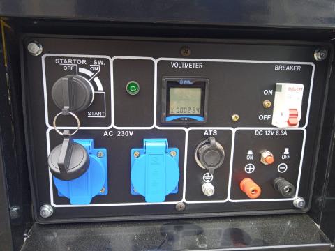 Inchiriere generator 8 kw 230v/380v benzina de la Inchirieri Remorci Berceni | Inchirieri Generatoare Mobile