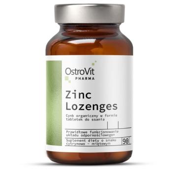 Supliment alimentar OstroVit Zinc Lozenges, 90 tablete de la Krill Oil Impex Srl