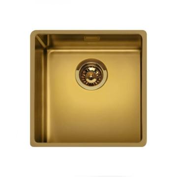 Chiuveta de bucatarie Smeg VSTR40BRX 40 cm, auriu