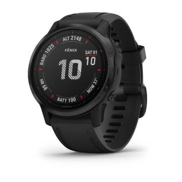 Ceas smartwatch Garmin Fenix 6S Pro, GPS, black de la Risereminat.ro