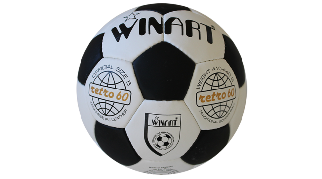 Minge de fotbal, marimea 4 Winart Retro