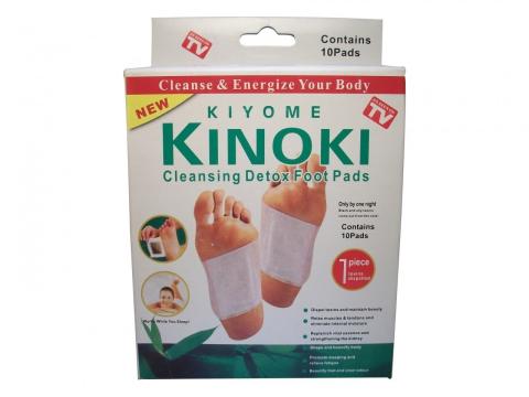 Set 10 plasturi Kinoki Kiyome pentru detoxifiere