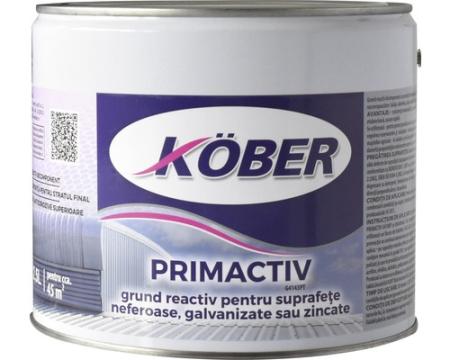 Grund suprafete galvanizate sau zincate Kober, 2,5 litri