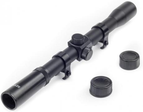 Luneta metalica profesionala 4x20 Bushnell Rifle Scope de la Www.oferteshop.ro - Cadouri Online