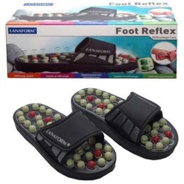 Papuci de masaj si reflexoterapie Foot Reflex Lanaform de la Www.oferteshop.ro - Cadouri Online