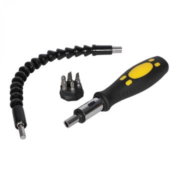 Set extensor flexibil pentru bormasini, surubelnita si biti de la Www.oferteshop.ro - Cadouri Online