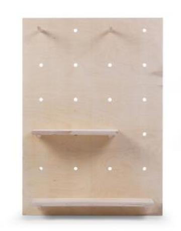 Raft Childhome - Pegboard Wall Shelf - 92x65x15 cm