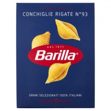 Paste fainoase Barilla Conchiglie Rigate n.93, 500 g de la Emporio Asselti Srl