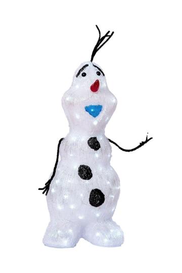 Decoratiune luminoasa pentru exterior Olaf, h 70cm, SW-210 de la Ornamentecraciun.ro