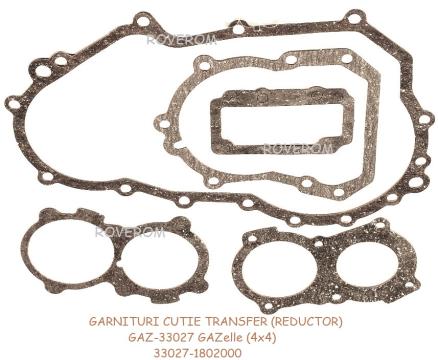 Garnituri cutie transfer (reductor) GAZ-33027 GAZelle (4x4) de la Roverom Srl