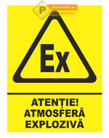 Indicator atmosfera exploziva de la Prevenirea Pentru Siguranta Ta G.I. Srl