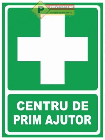 Indicator pentru centre de prim ajutor de la Prevenirea Pentru Siguranta Ta G.I. Srl