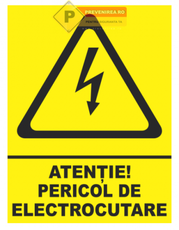 Indicator pentru electrocutare de la Prevenirea Pentru Siguranta Ta G.I. Srl