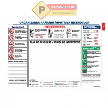 Plan de incendiu conform legii de la Prevenirea Pentru Siguranta Ta G.I. Srl